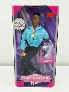 Olympic Skater Ken Barbie, Mattel, #18504 African American - Picture 1 of 5