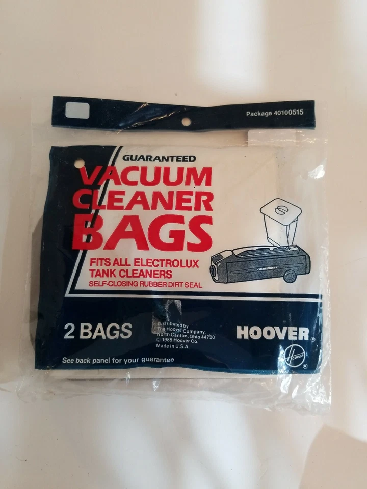 Hoover 40100515 genuino se adapta a todos los limpiadores de tanques Electrolux bolsas de filtro de vacío 2 Foto 1 de 1