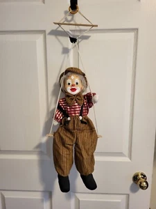 Ashley Belle Sweet Vintage Clown on a Swing - Picture 1 of 13
