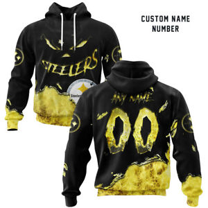SALE Football Steelers Hoodie Halloween Custom Limit Edition Hoodie Clothes Gift