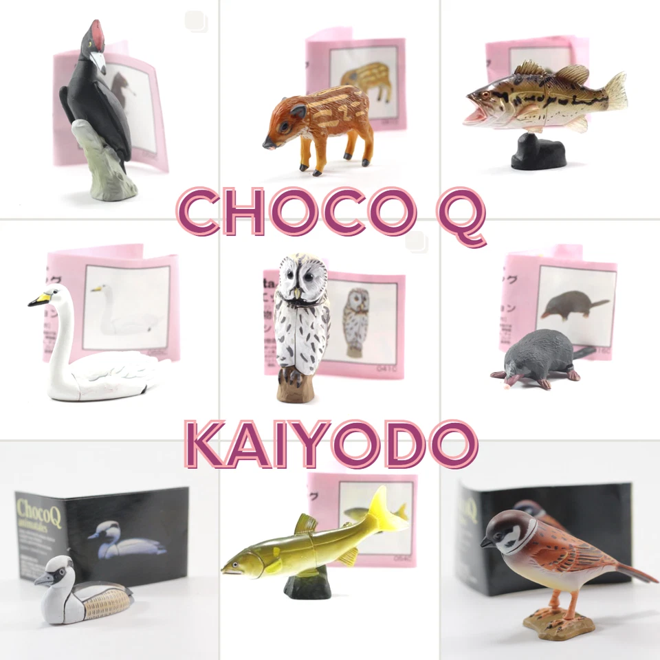 Kaiyodo Choco Q  Pet Animals Mini Figures [PICK FROM LIST] - Image 1 of 1