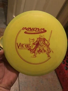 Innova Viking PFN Driver 175g Yellow with Rainbow Foil Stamp 9/5/10 - Picture 1 of 2