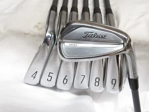 Used RH Titleist T200 Iron Set 4-PW Fujikura Pro Stiff Flex Graphite Shafts - Picture 1 of 9