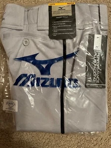 Mizuno Youth Premier Piped Short Baseball Pant, Gray Black Piping Medium,knicker - Picture 1 of 1