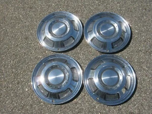 Factory original 1967 to 1969 Mercury Comet 14 inch hubcaps wheel covers - Picture 1 of 24