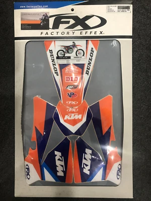 Kit de pegatinas FACTORY EFFEX KTM 50SX 2002 2003 2004 2005 2006 2007 2008 SX50 Foto 1 de 3