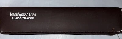 Juego completo de cuchillos de chefs comerciantes hoja de cubiertos Kershaw / Kai Foto 1 de 4