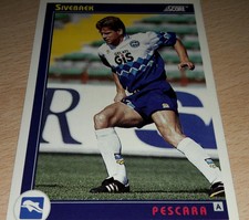 1993 CARD SCORE PESCARA SIVEBAEK N°255 FOOTBALL SOCCER ALBUM