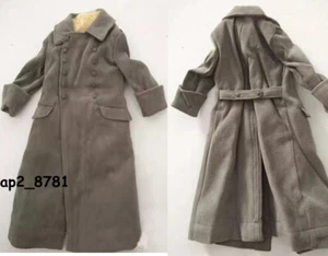 1/6 Abrigo de Invierno Segunda Guerra Mundial Abrigo de Algodón Esponjoso Modelo para Muñeca Figura de Acción Masculina 12" - Imagen 1 de 5