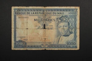 Malí 1000 Francos 1960... P-9... Buenos detalles - Imagen 1 de 2