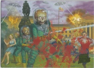 Mars Attacks Invasion - #1 Extra Gore Parallel Base Card - Bild 1 von 1