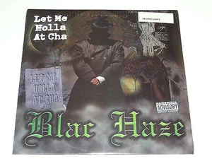 BLAC HAZE let me holla at cha 12" RECORD PROMO BLACK HAZE HIP HOP SEALED - Imagen 1 de 1