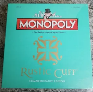Monopoly Rustic Cuff Commemorative Edition New Sealed Oprah 2016 NIB - Picture 1 of 3