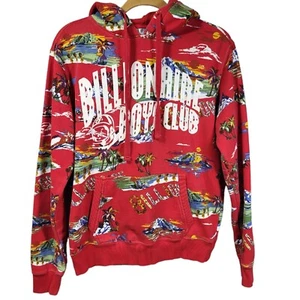 Pulóver rojo con capucha Billionaire Boys Club Island talla pequeña #98011 - Imagen 1 de 8