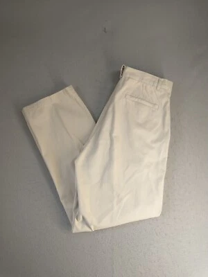 Pantalones de golf Reebok para hombre 36 marrón chino plisado liso recto algodón ropa deportiva Foto 1 de 4