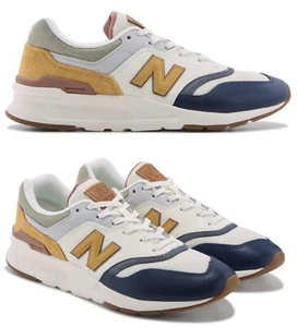 New NEW BALANCE 997H Athletic Sneaker Running shoes Mens white gold all sizes - Picture 1 of 6