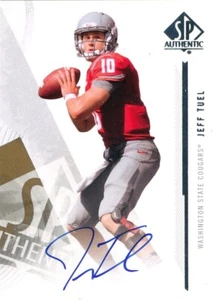 SP-AUTÉNTICO Jeff Tuel AUTÓGRAFO RC Washington State WSU COUGARS - Imagen 1 de 1