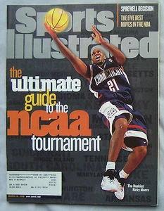 1998 Sports Illustrated RICKY Moore UCONN NCAA Tournament Guide Ex - Bild 1 von 1