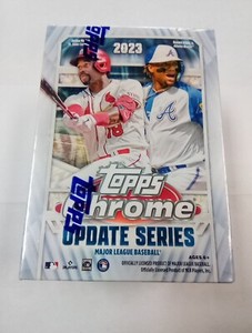 2023 Topps Chrome Update Series Baseball Blaster Box
