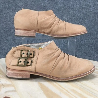 Caterpillar Boots Womens 9 Wide Bianca Ankle Bootie Beige Comfort Casual Block - Image 1 of 4