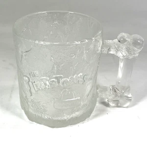 Vintage McDonalds Flintstones RocDonald's Glas Becher Tasse (1993) - Bild 1 von 8