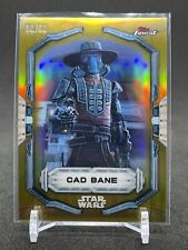 2022 Topps Star Wars Finest - Cad Bane - The Bad Batch - Gold Refractor /50