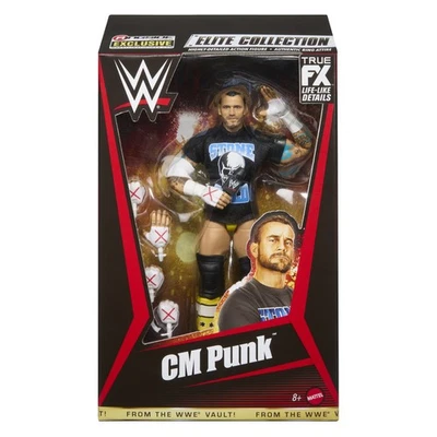 (Pipe Bomb CM Punk) - Figura de lucha libre de juguete WWE From the Vault Foto 1 de 3