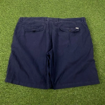 Calça de golfe masculina LACOSTE 40 azul marinho chino verão leve férias W40 L9 - Imagem 1 de 4