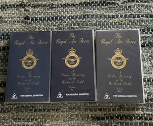 The Royal Air Force Box Set VHS x 3 1994 History with Richard Todd Volume 1-3 - Picture 1 of 4
