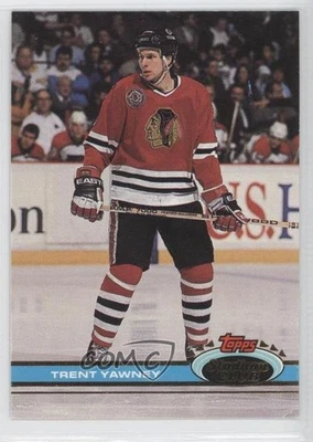 1991-92 Topps Stadium Club Trent Yawney #205 - Image 1 of 2