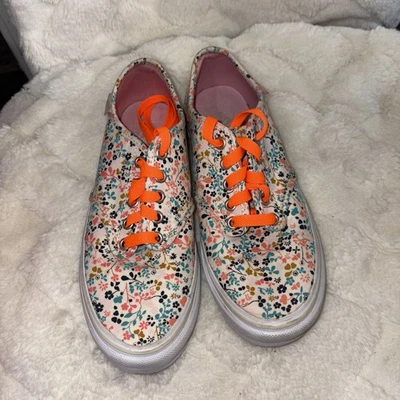 Zapatillas con cordones Vans de lona floral para mujer 8 Foto 1 de 4