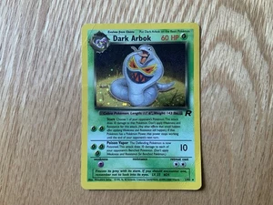 Dark Arbok 2/82 PL Holo Rare Pokemon Card Vintage 1999 WOTC Team Rocket Set 4 - Picture 1 of 2