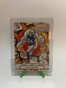 2025 Panini Donruss Tyler Warren Bomb Squad Rookie Card #BS-TWN - Bild 1 von 2