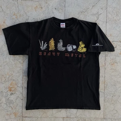 Camisa de Comedia Parodia Rock Centro Museo Cincinnati Heavy Metal Años 00 De Colección Foto 1 de 4