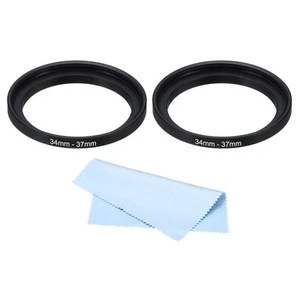 34mm-37mm Step Up Ring Camera Lens Filter Adapter Ring Filter with Cloth - Picture 1 of 6