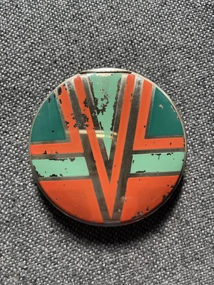 Poudrier Ancien Art Déco - Photo 1/4