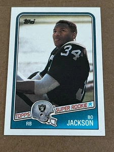 1988 TOPPS - SUPER ROOKIE - BO JACKSON RAIDERS ROOKIE #327 - Picture 1 of 2