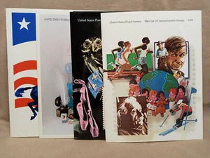 Francobolli USPS Set commemorativi nuovi di zecca 1973 1976 1978 1979 CS1 - Foto 1 di 5