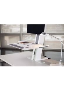 Humanscale Light Mount Quickstand With Large Platform White