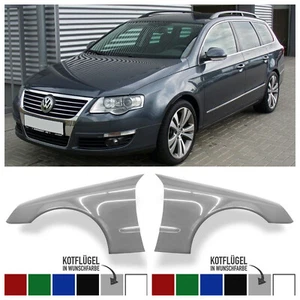 Für VW Passat 3C B6 2005-10 KOTFLÜGEL RECHTS o  LINKS VORNE LACKIERT WUNSCHFARBE - Bild 1 von 1