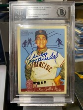 2008 Upper Deck Goudey Juan Marichal Autograph