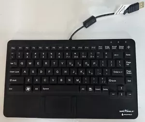 Seal Shield medizinische wasserdichte antimikrobielle kabelgebundene S86PG2-Tastatur SCHWARZ - Bild 1 von 8