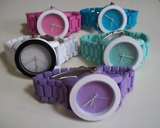 Boy's,Girl's,Women's Fashion Blue,Black,Mint,White,Lavender,Pink Fun Watches