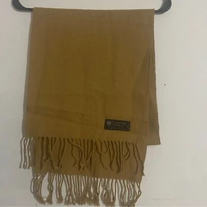 2 Scarves Jeffrey Banks Plaid Cashmyarn Berkshire Scarf Casual Winter Business - Picture 1 of 7