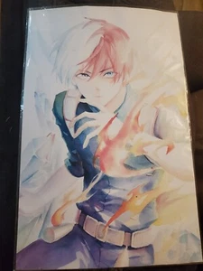 My hero academia Todoroki Anime Poster 11"x17" - Picture 1 of 2