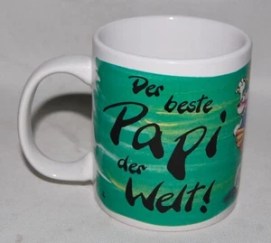 Tasse, Diddl Maus, Der Beste Papa der Welt, Sammeltasse, Springmaus, Becher, Mug - Bild 1 von 4