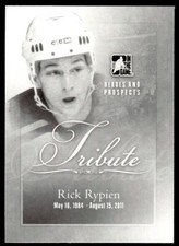 2011-12 In The Game Heroes & Prospects Rick Rypien #198 !