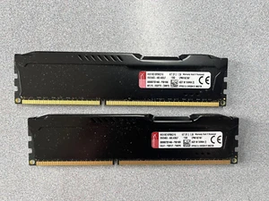 Kingston HyperX FURY (2 x 8GB) 16GB HX318C10FBK2/16 DDR3-1866 Desktop Memory - Picture 1 of 2