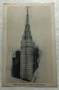 The Chicago Temple Building. Postcard (A3) - Picture 1 of 2