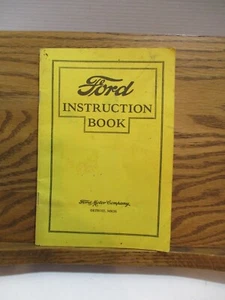 Ford Instruction Book For Owners and Operators of Ford Cars Illustrated Reprint - Picture 1 of 7